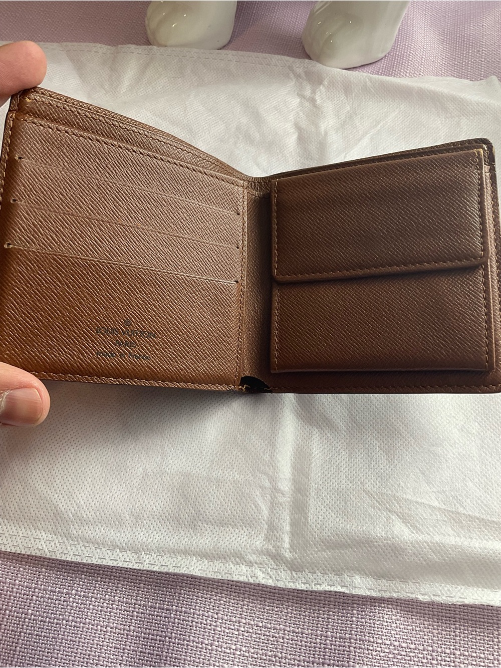 Louis Vuitton Monogram Canvas Wallet in Brown and Gold - Picture 3 of 6